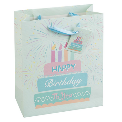 Iden 31426 Idena - Geschenktasche ''Happy Birthday''
