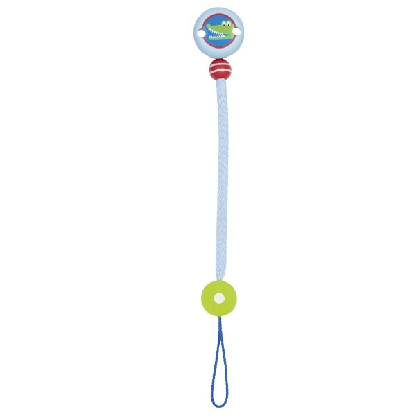 goki 765200 Heimess - Babyartikel - Schnullerkette - Krokodil