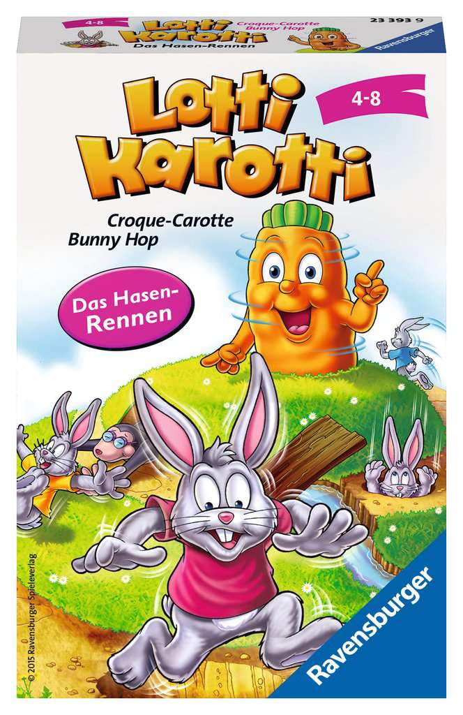 Ravensburger 23393 Mitbringspiele - Lotti Karotti Wettrennen