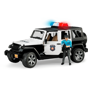 BRUDER 02526 Profi-Serie - Jeep Wrangler UR Polizei