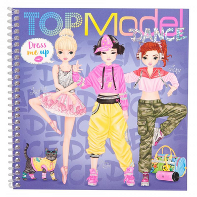 Depesche 11140 TOP Model - DANCE - Dress Me Up - Stickerbuch