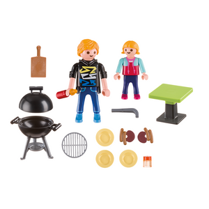 Playmobil 5649 Family Fun - Spiel-Koffer Grillparty