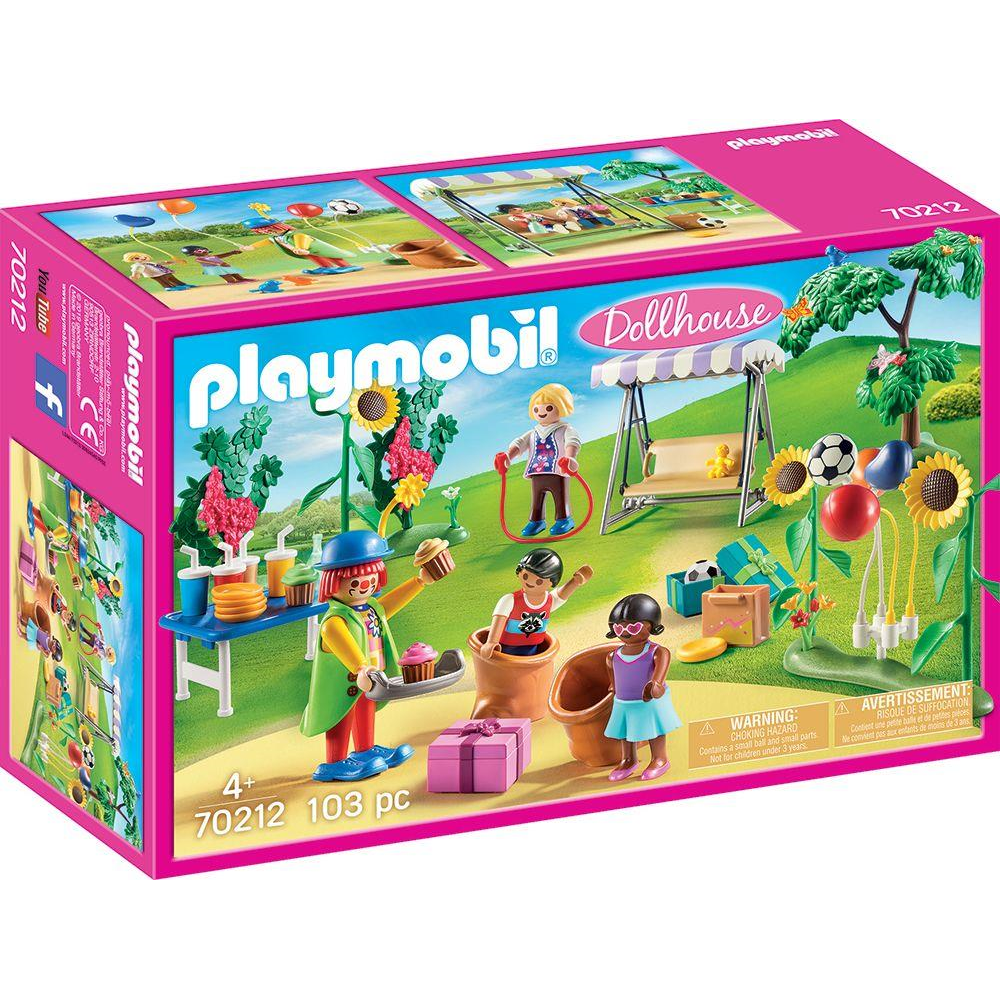Playmobil 70212 Dollhouse - Kindergeburtstag mit Clown