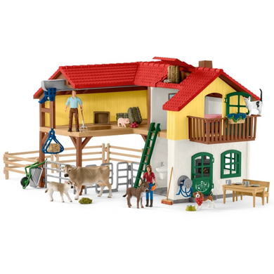Schleich 42407 Bauernhaus mit Stall
