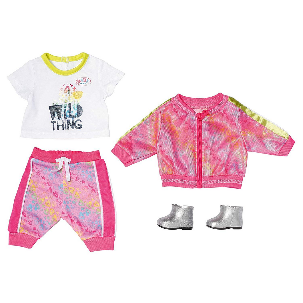Zapf Creation 828335 Baby Born - Deluxe Trendiges Pink Set