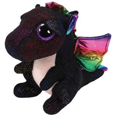 Ty 36897 Beanie Boos Glubschis M - Schwarzer Drache - Anora - ca. 15cm