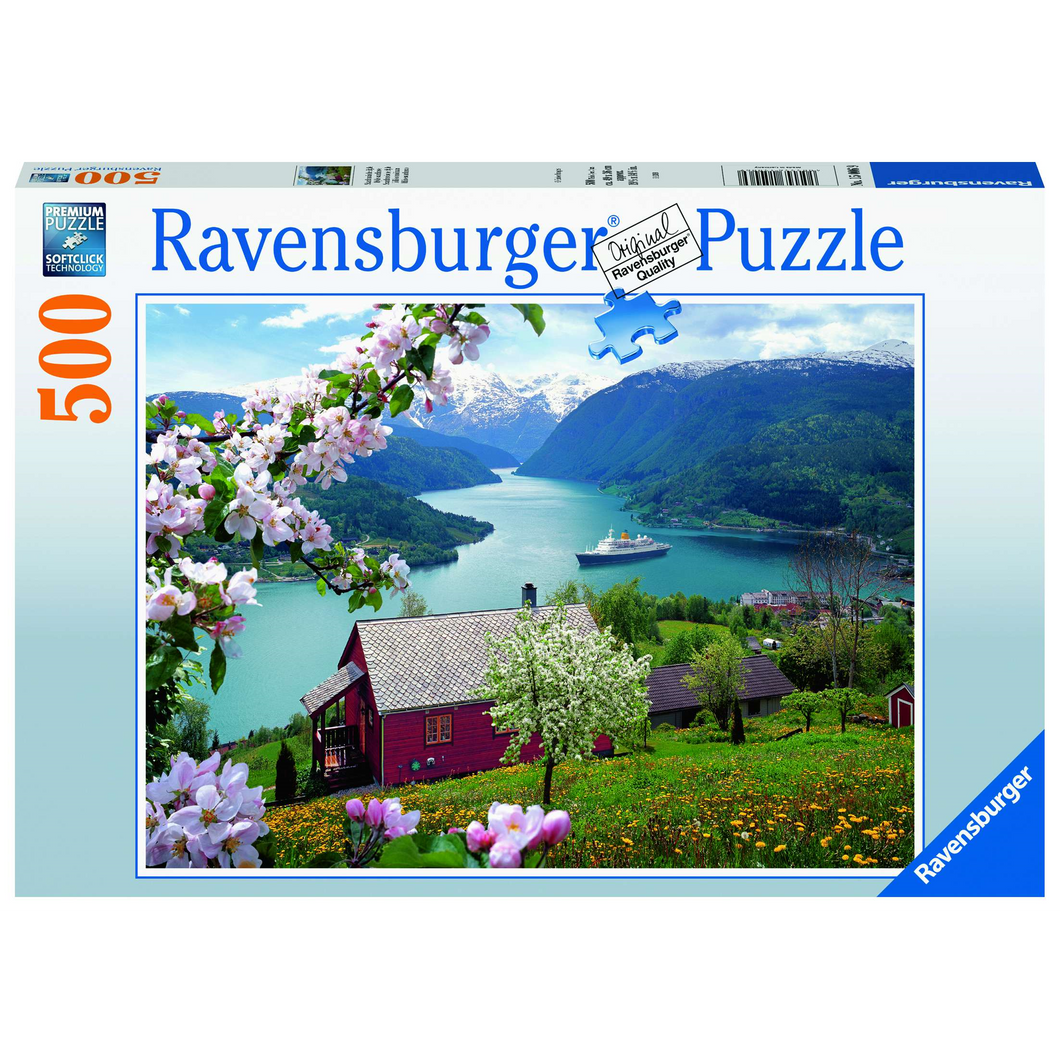 Ravensburger 15006 Erwachsenen-Puzzle - 500 Teile Puzzle - # 500 - Skandinavische Idylle