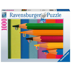 Ravensburger 16998 Erwachsenen-Puzzle - # 1000 - Buntstifte