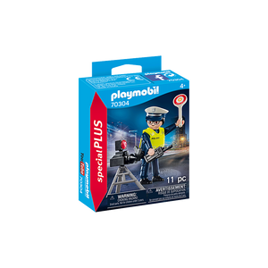 Playmobil 70304 special plus - Polizist mit Radarfalle