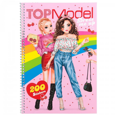 Depesche 011120 TOP Model - Stickerbuch Dress Me Up Cherry Bomb