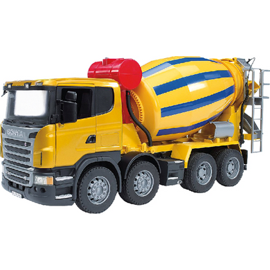 BRUDER 03554 Profi-Serie - Scania R-Serie Betonmisch-LKW