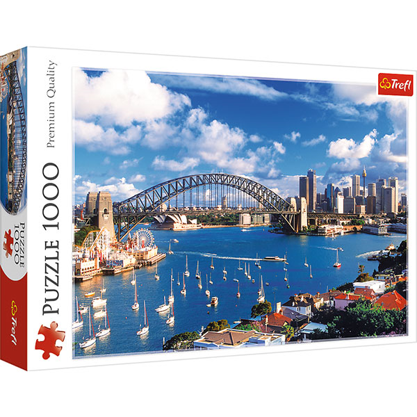 Trefl 10206 Trefl Puzzle - Premium Puzzle - # 1000 - Port Jackson in Sydney