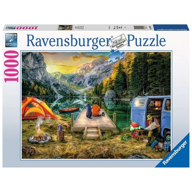 Ravensburger 16994 Erwachsenen-Puzzle - # 1000 - Campingurlaub