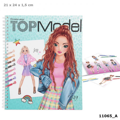 Depesche 11065 TOP Model - Create your TOPModel Malbuch
