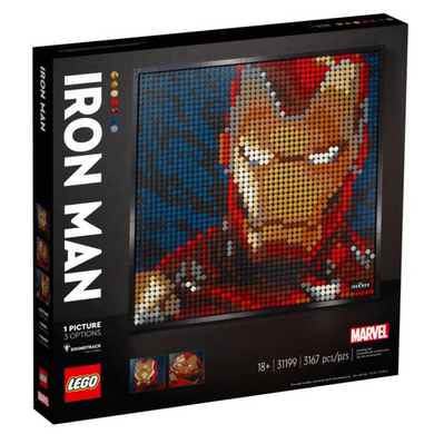 LEGO 31199 Art - Marvel Studios Iron Man - Kunstbild