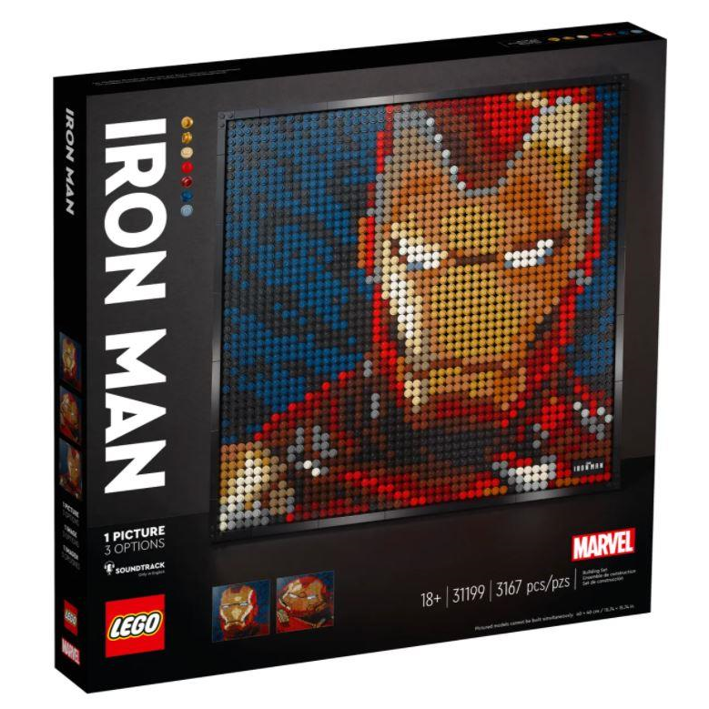 LEGO 31199 Art - Marvel Studios Iron Man - Kunstbild