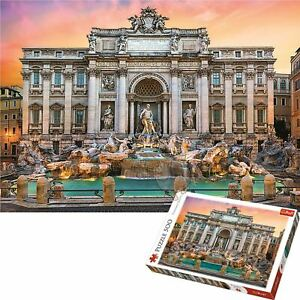 Trefl 37292 Trefl Puzzle - Premium Puzzle 500 Teile - Fontanna de Trevi- Rom