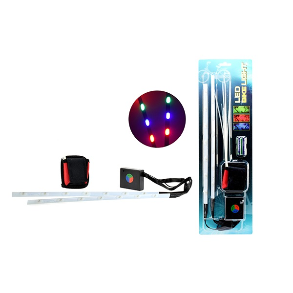 Toi-toys 69050A Mitbringsel - My Bike - Fahrradbeleuchtung - RGB LED