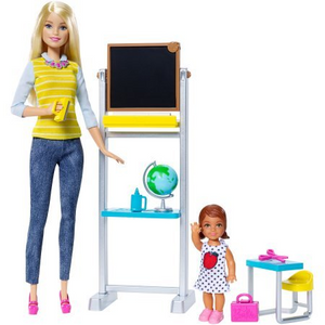 Mattel DMR41 Barbie - Spielset - Ich wäre gern Lehrerin