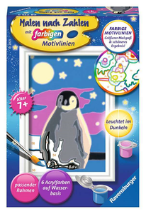 Ravensburger 28775 Malen nach Zahlen - Kleiner Pinguin