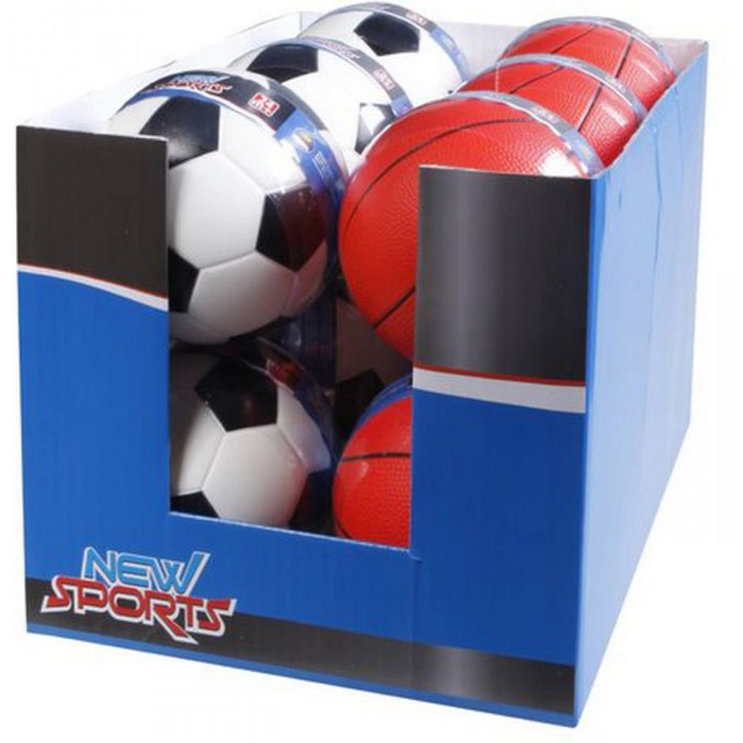 VEDES 0073513821 New Sports - Basketball oder Fußball - Ø11.5cm