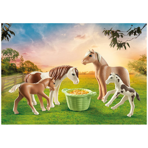 Playmobil 71000 Country - Reiterhof - 2 Island Ponys mit Fohlen