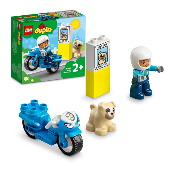 LEGO 10967 Duplo - Polizeimotorrad