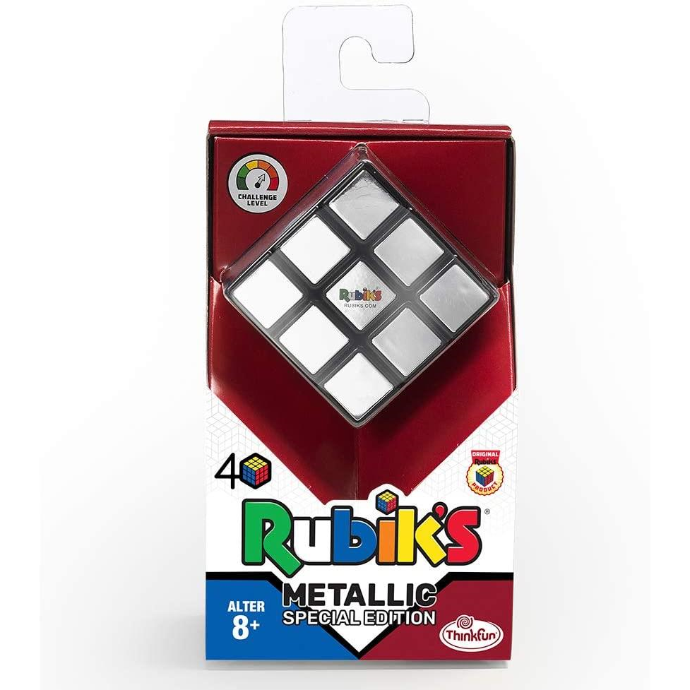 Ravensburger 76430 Thinkfun - Rubik's Cube - Metallic
