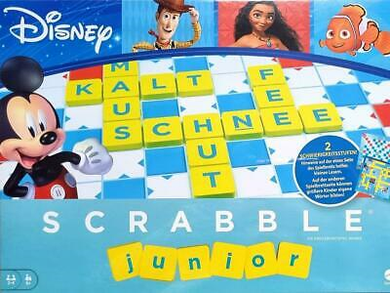 Mattel GYH64 Mattel Spiele - Scrabble Junior Disney Edition