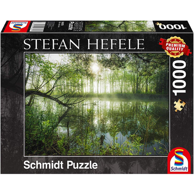 Schmidt Spiele 59670 Erwachsenenpuzzle - # 1000 - Stefan Hefele - Heimatdschungel