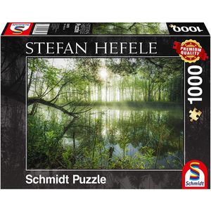 Schmidt Spiele 59670 Erwachsenenpuzzle - # 1000 - Stefan Hefele - Heimatdschungel