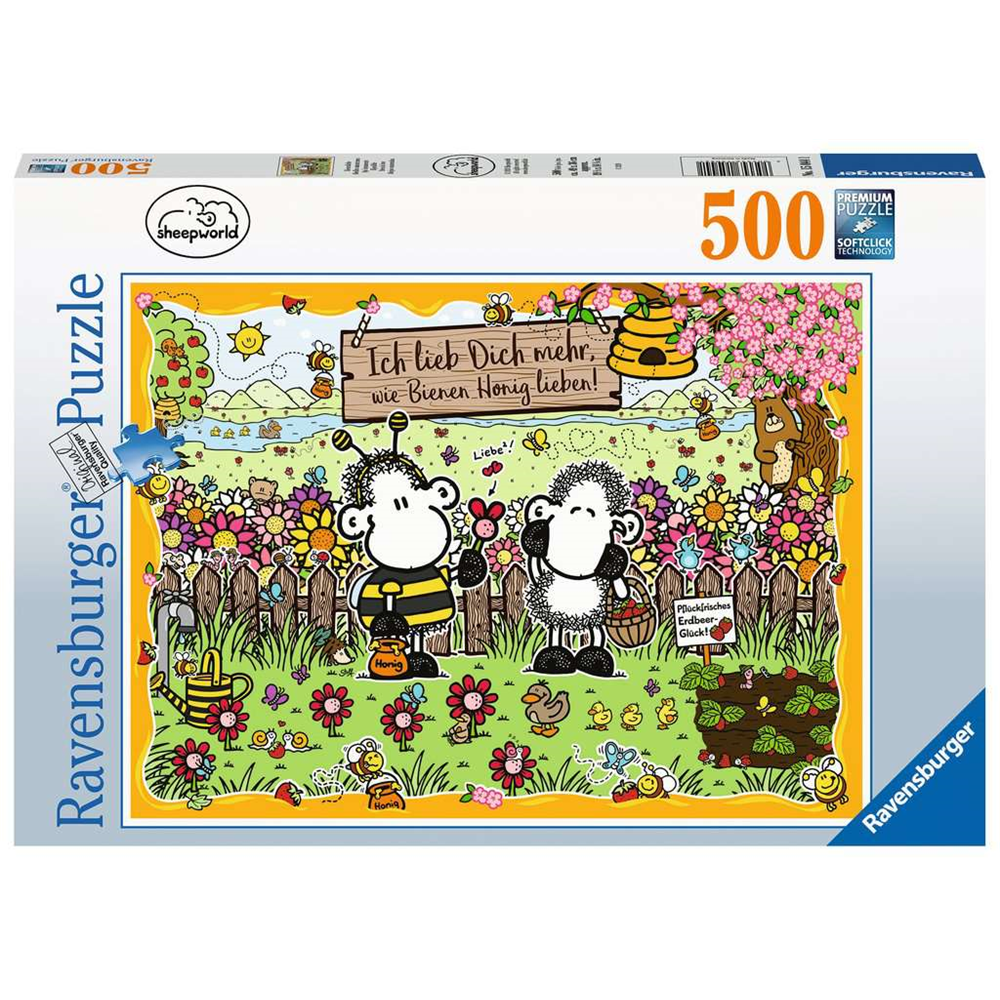 Ravensburger 15044 Erwachsenen-Puzzle - # 500 - Bienenliebe