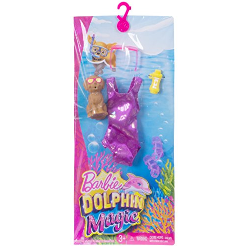 Mattel FBD85 Barbie - Delfin Magie Bade-Set und Hund