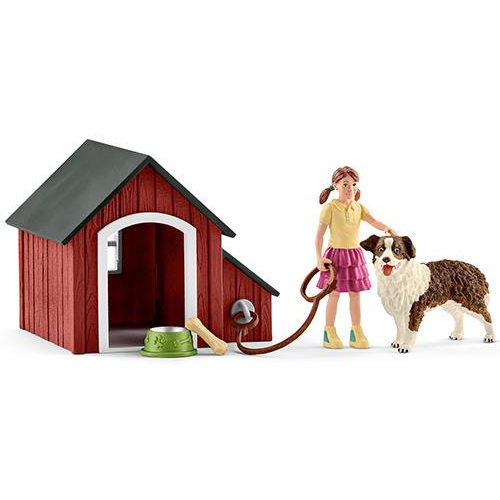 Schleich 42376 Farm World - Hundehütte