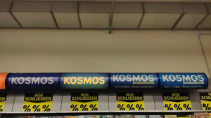 Leuchtschild zum Einhängen - Breite 1 Meter - Ladenausstattung - GEBRAUCHT - #2097