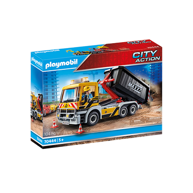 Playmobil 70444 City Action - Hochhausbau - LKW mit Wechselaufbau
