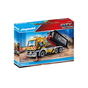 Playmobil 70444 City Action - Hochhausbau - LKW mit Wechselaufbau