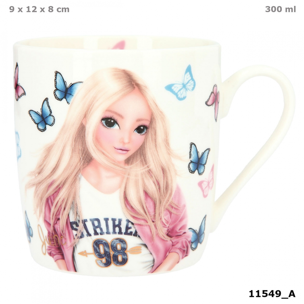 Depesche 11549 TOP Model - BUTTERFLY - Tasse (300 ml)