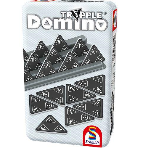 Schmidt Spiele 51282 Bring-Mich-Mit Metalldose - Tripple Domino