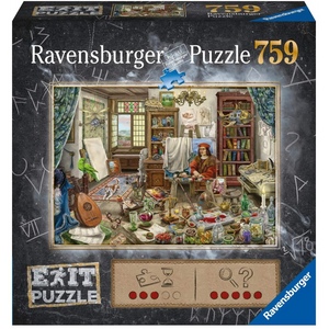 Ravensburger 16782 Exit Puzzle - # 759 - Das Künstleratelier
