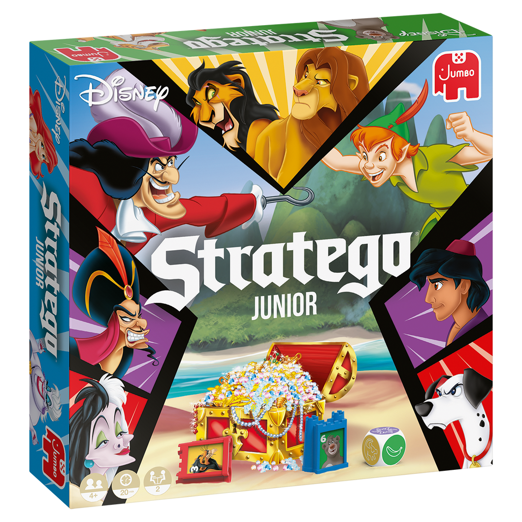 Jumbo Spiele 19803 Jumbo - Stratego Junior Disney