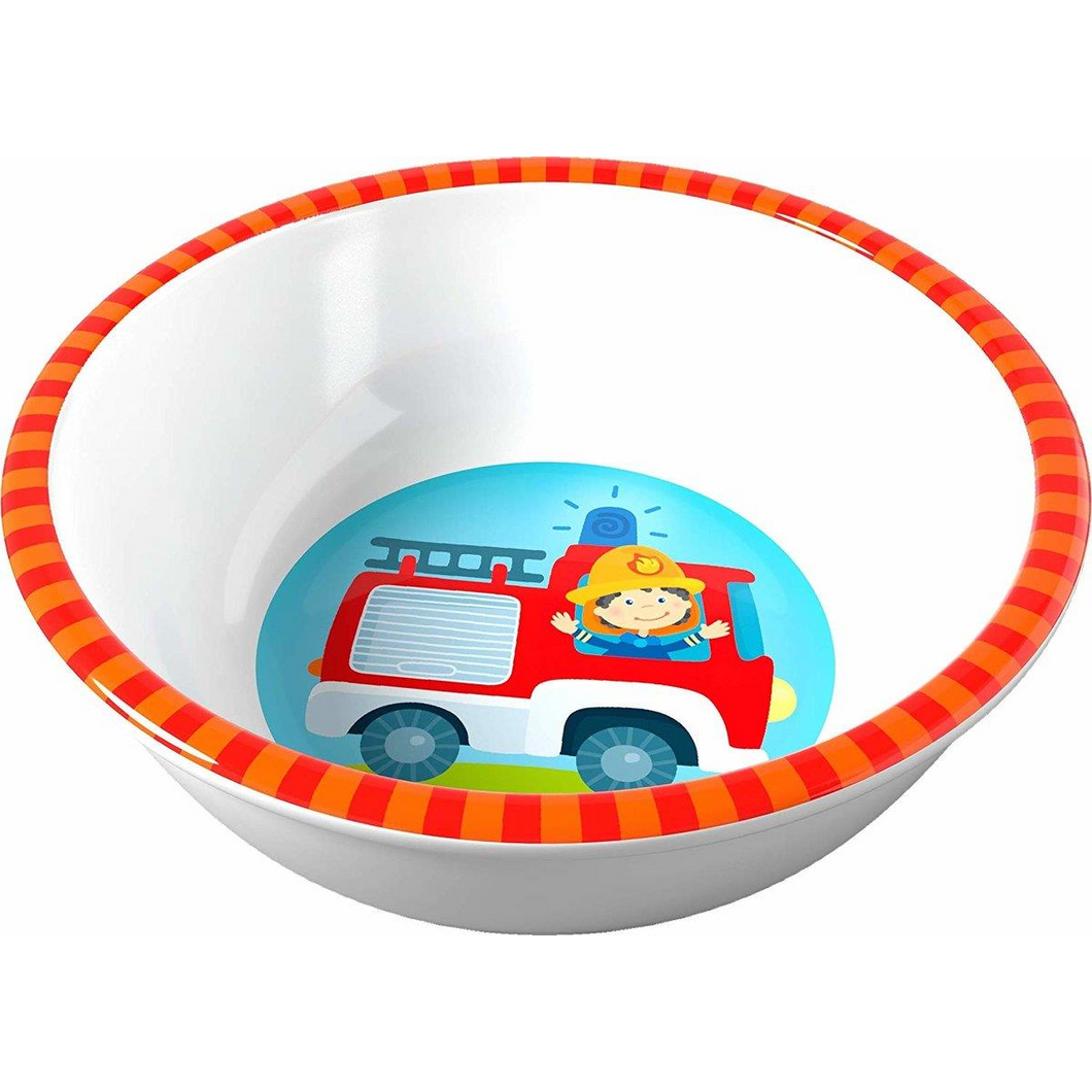 Haba 303693 Kindergeschirr - Schüssel - Feuerwehr