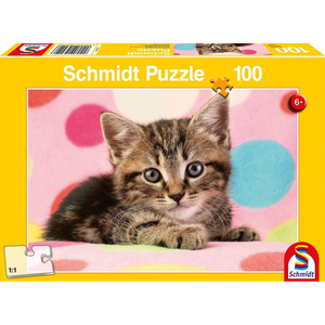 Schmidt Spiele 56249 Kinderpuzzle - # 100 - Süßes Katzenkind