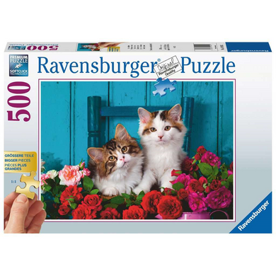 Ravensburger 16993 Erwachsenen-Puzzle - # 500 - Katzenbabys
