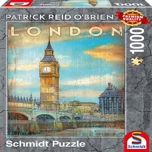 Schmidt Spiele 59585 Erwachsenenpuzzle - London - 1000 Teile