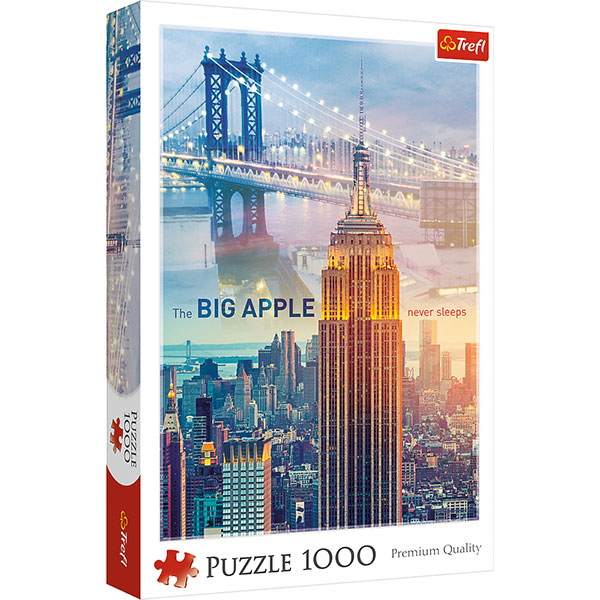 Trefl 10393 Trefl Puzzle - Premium Puzzle - # 1000 - New York Big Apple