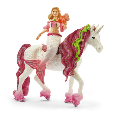 Schleich 70593 Bayala - Meerjungfrau-Feya auf Unterwassereinhorn