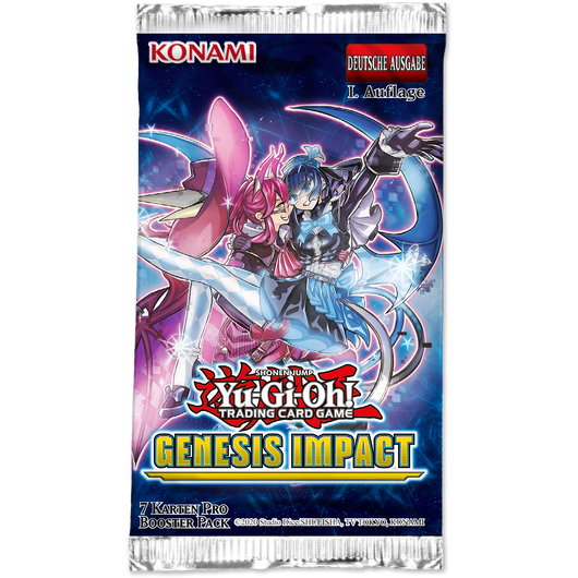 Konami 44168 Yu-Gi-Oh! - Genesis Impact - Booster