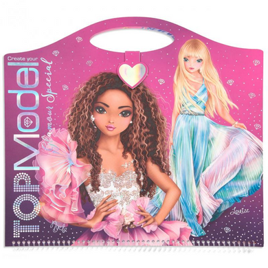 Depesche 11434 TOP Model - Create your Glamour Special - Malbuch