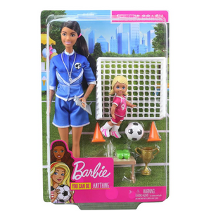 Mattel 1392 Barbie - Fussball Trainerin